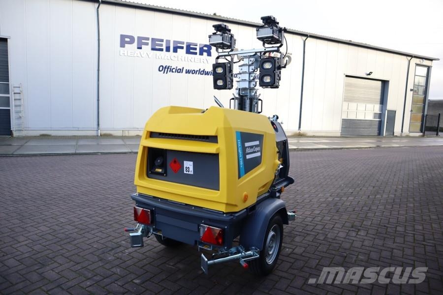 Atlas Copco Hilight H6+ Valid inspection, Max Boom Height 8m, أبراج خفيفة