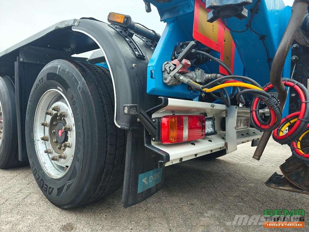 D-tec Combitrailer S-Line CT-5 S-Line CT-F + S-Line CT-R Semirremolques portacontenedores