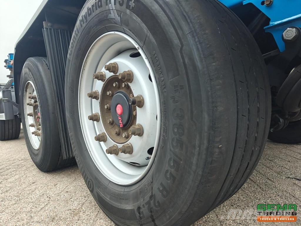 D-tec Combitrailer S-Line CT-5 S-Line CT-F + S-Line CT-R Semirremolques portacontenedores