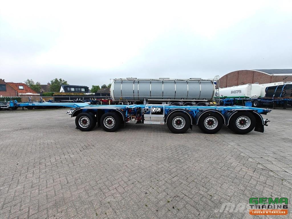 D-tec Combitrailer S-Line CT-5 S-Line CT-F + S-Line CT-R Semirremolques portacontenedores