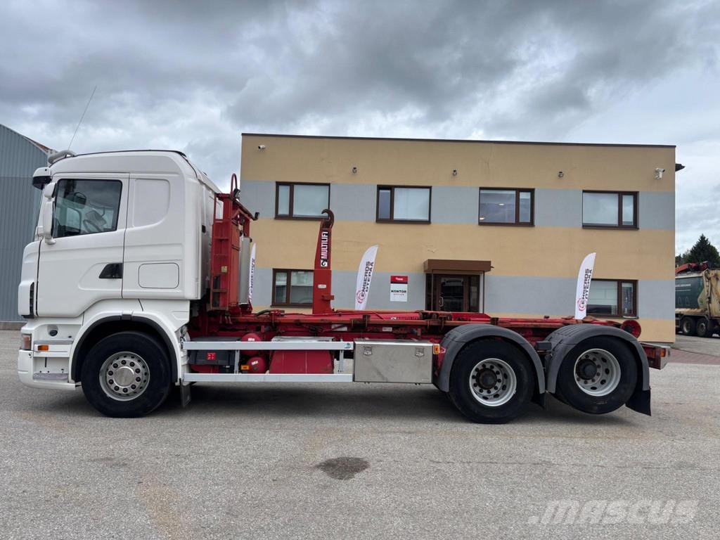 Scania R480 6x2 EURO4 + RETARDER + MULTILIFT 1470mm Konksliftveokid
