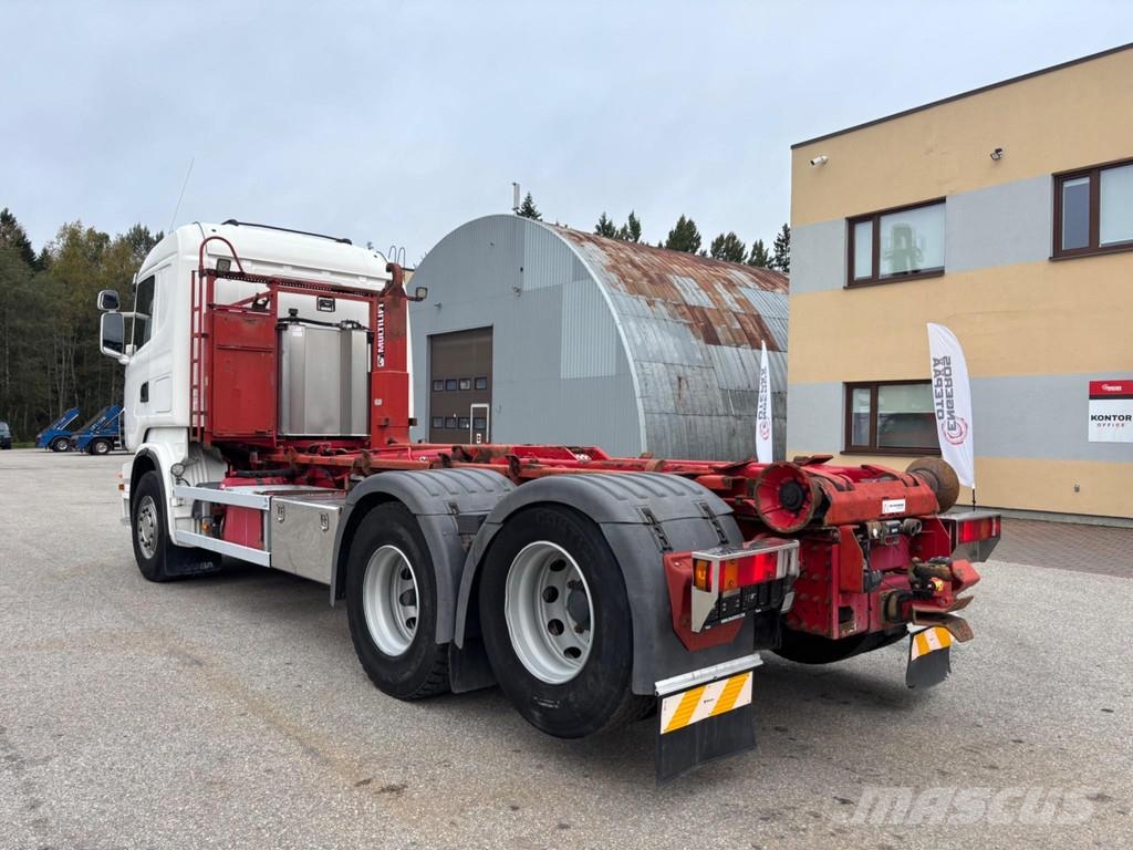 Scania R480 6x2 EURO4 + RETARDER + MULTILIFT 1470mm Konksliftveokid