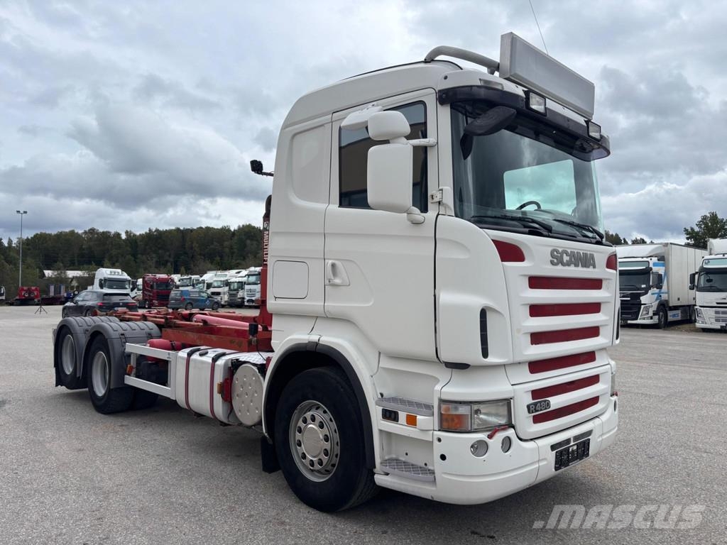 Scania R480 6x2 EURO4 + RETARDER + MULTILIFT 1470mm Konksliftveokid