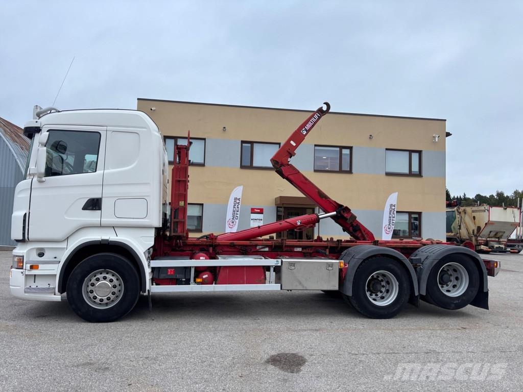 Scania R480 6x2 EURO4 + RETARDER + MULTILIFT 1470mm Konksliftveokid