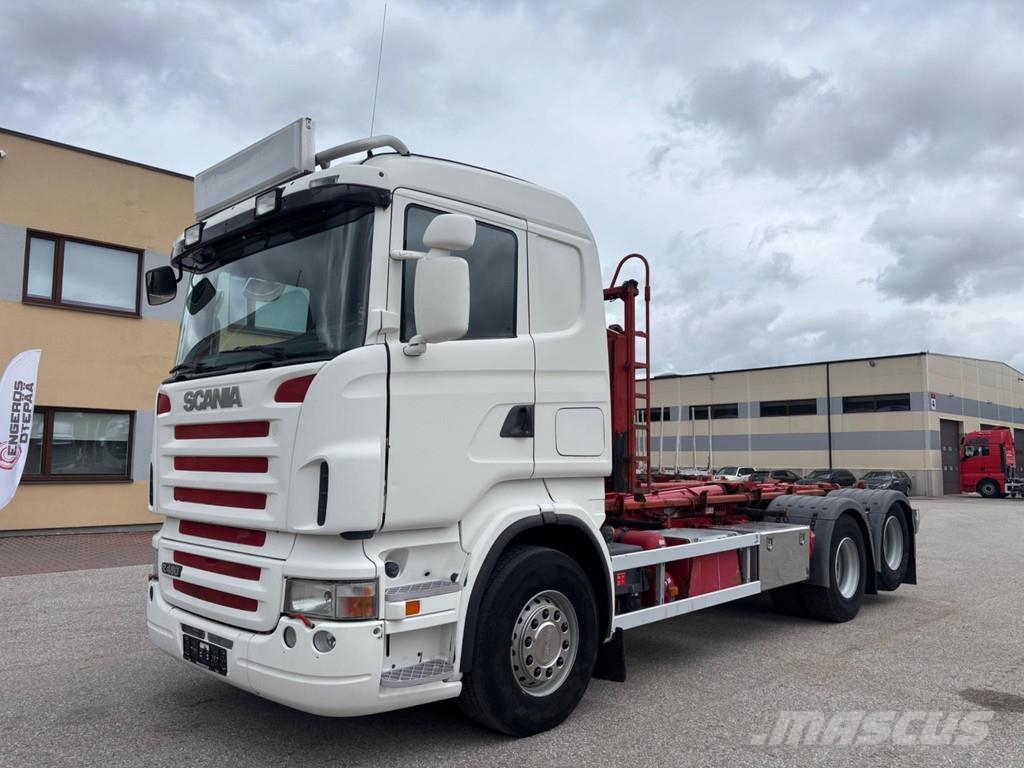 Scania R480 6x2 EURO4 + RETARDER + MULTILIFT 1470mm Konksliftveokid