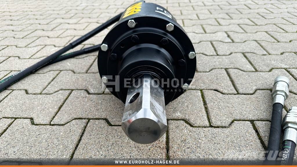  [Digga] Digga PD4 Erdbohrer Motor mit Schläuchen 2 Drills