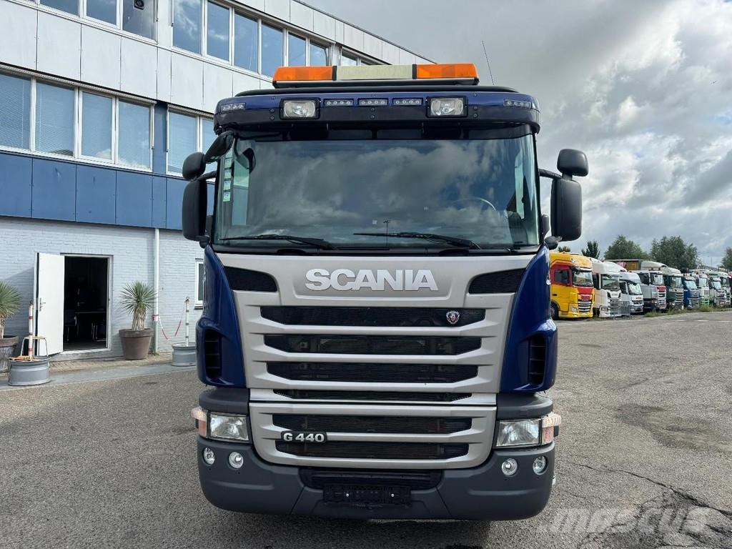 Scania G440 6X4 EURO 5 + PM 22SP + REMOTE CONTROL Kranen voor alle terreinen