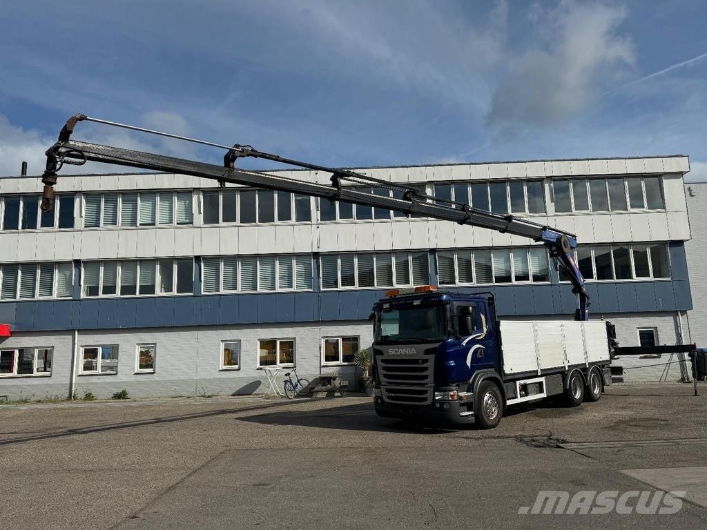Scania G440 6X4 EURO 5 + PM 22SP + REMOTE CONTROL Kranen voor alle terreinen