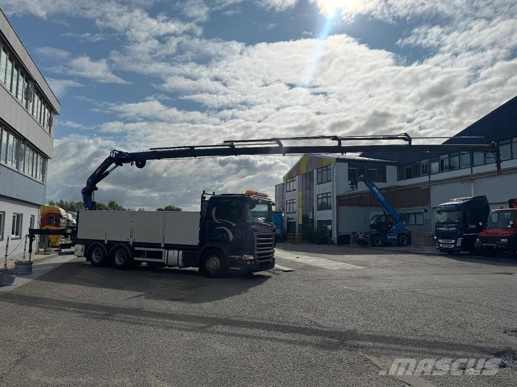 Scania G440 6X4 EURO 5 + PM 22SP + REMOTE CONTROL Kranen voor alle terreinen