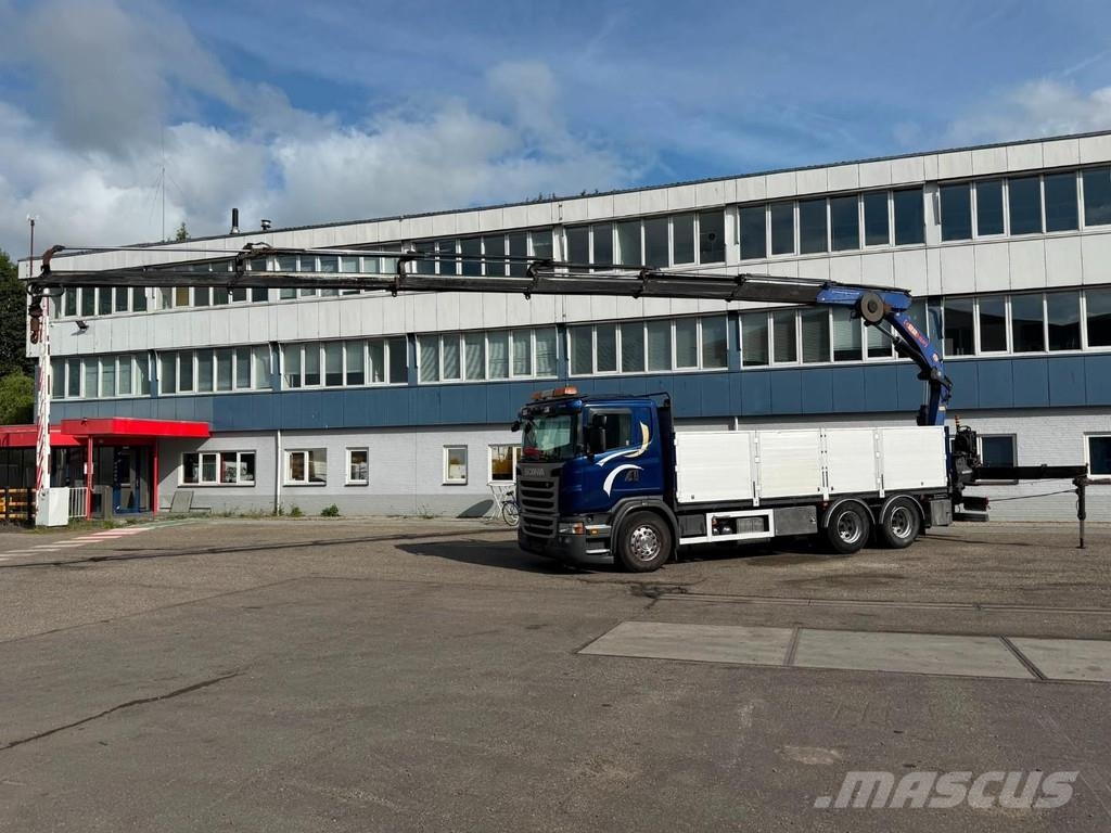 Scania G440 6X4 EURO 5 + PM 22SP + REMOTE CONTROL Kranen voor alle terreinen