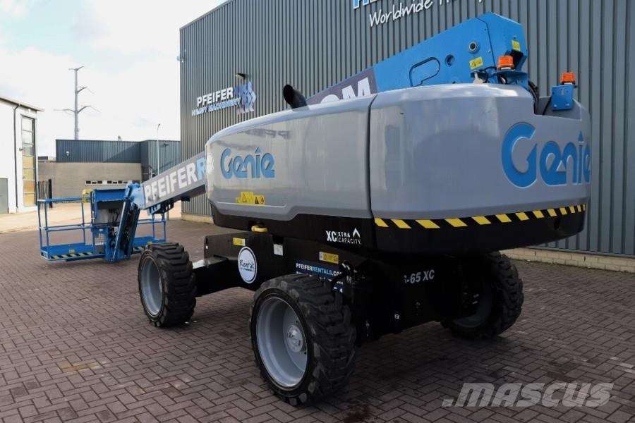 Genie S65XC Valid inspection, *Guarantee! Diesel, 4x4 Dr Teleskopik personel platformları