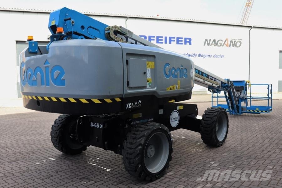 Genie S65XC Valid inspection, *Guarantee! Diesel, 4x4 Dr Teleskopik personel platformları