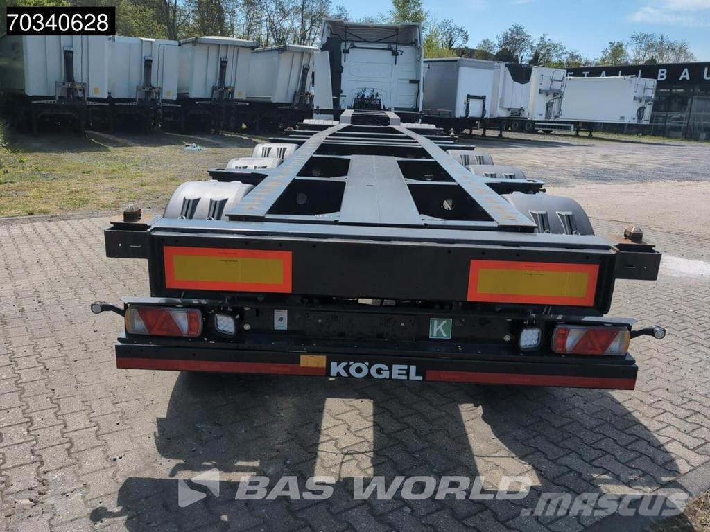 Kögel S24-2 20ft 30ft 40ft Konteinertreileri