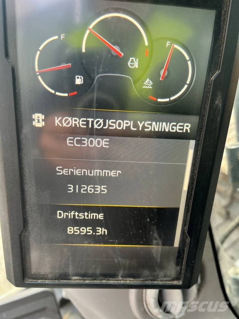 Volvo EC300EL Kāpurķēžu ekskavatori