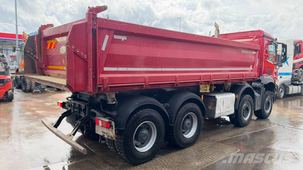 Mercedes-Benz AROCS 4146 8X4 MEILLER BORDMATIC TIPPER Kipper