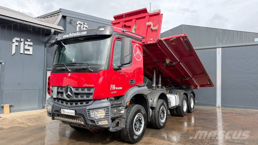 Mercedes-Benz AROCS 4146 8X4 MEILLER BORDMATIC TIPPER Kipper