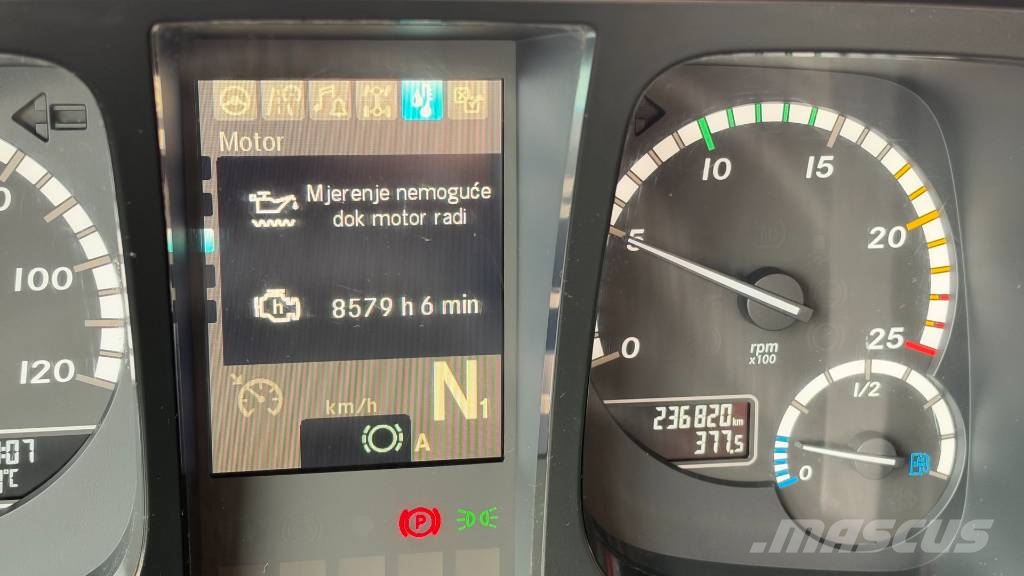 Mercedes-Benz AROCS 4146 8X4 MEILLER BORDMATIC TIPPER Kipper