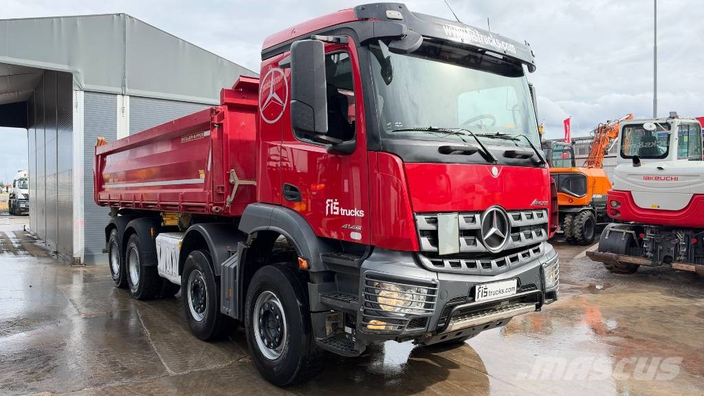 Mercedes-Benz AROCS 4146 8X4 MEILLER BORDMATIC TIPPER Kipper