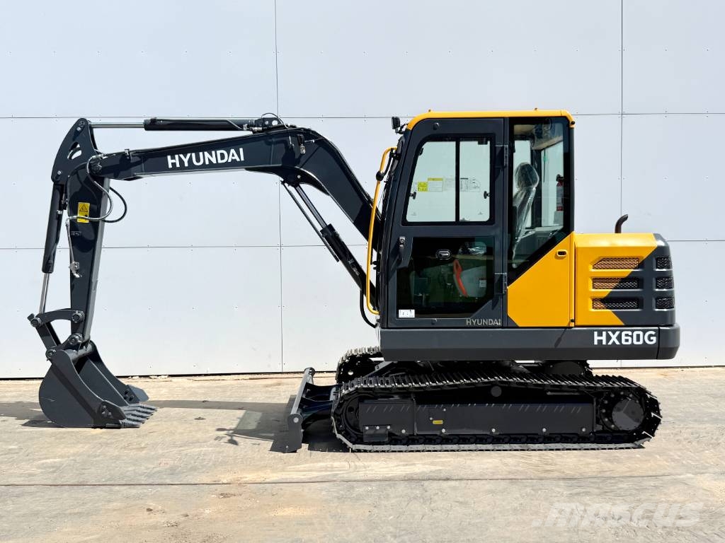 Hyundai HX60 G - BRAND NEW / Hammer Lines / Blade Miniexcavadoras