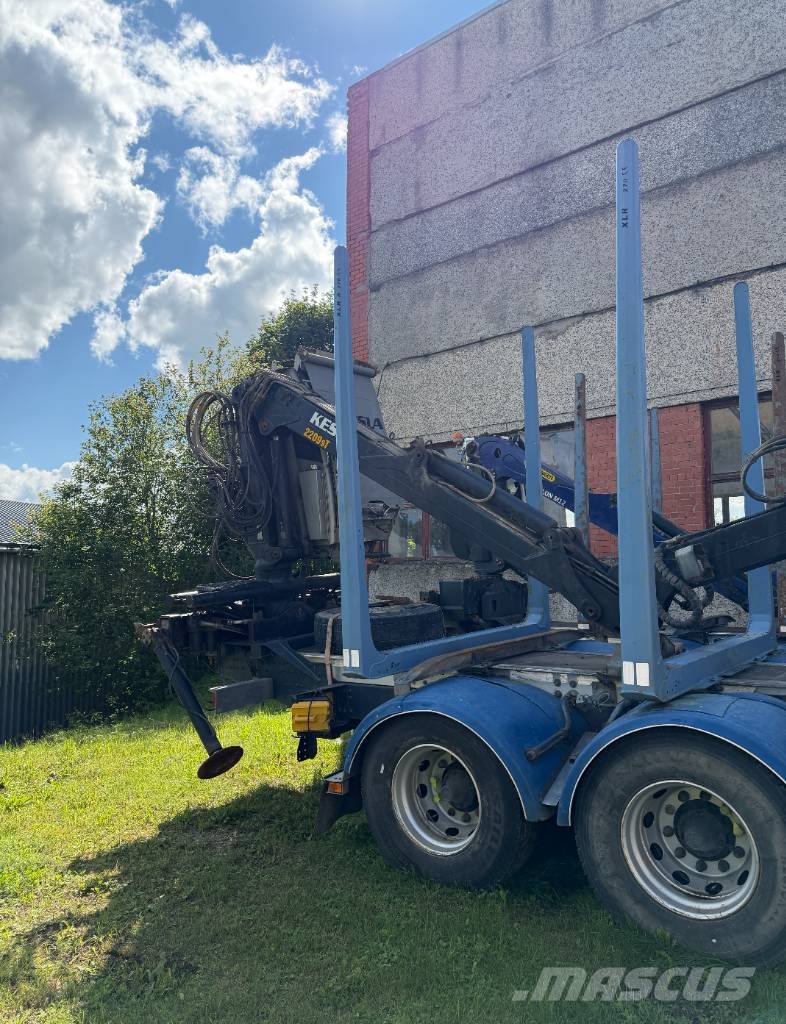 Scania R 520 Transporte de madera