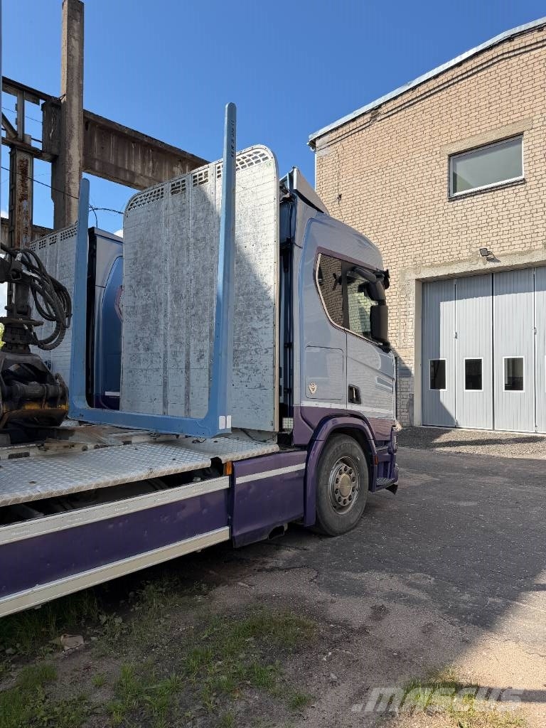 Scania R 520 Transporte de madera
