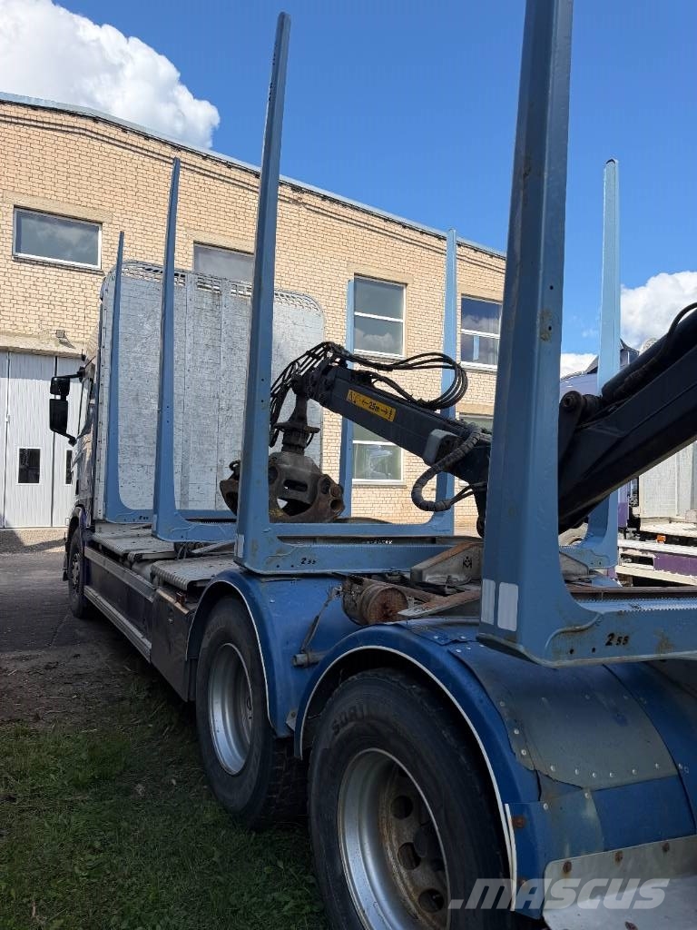 Scania R 520 Transporte de madera