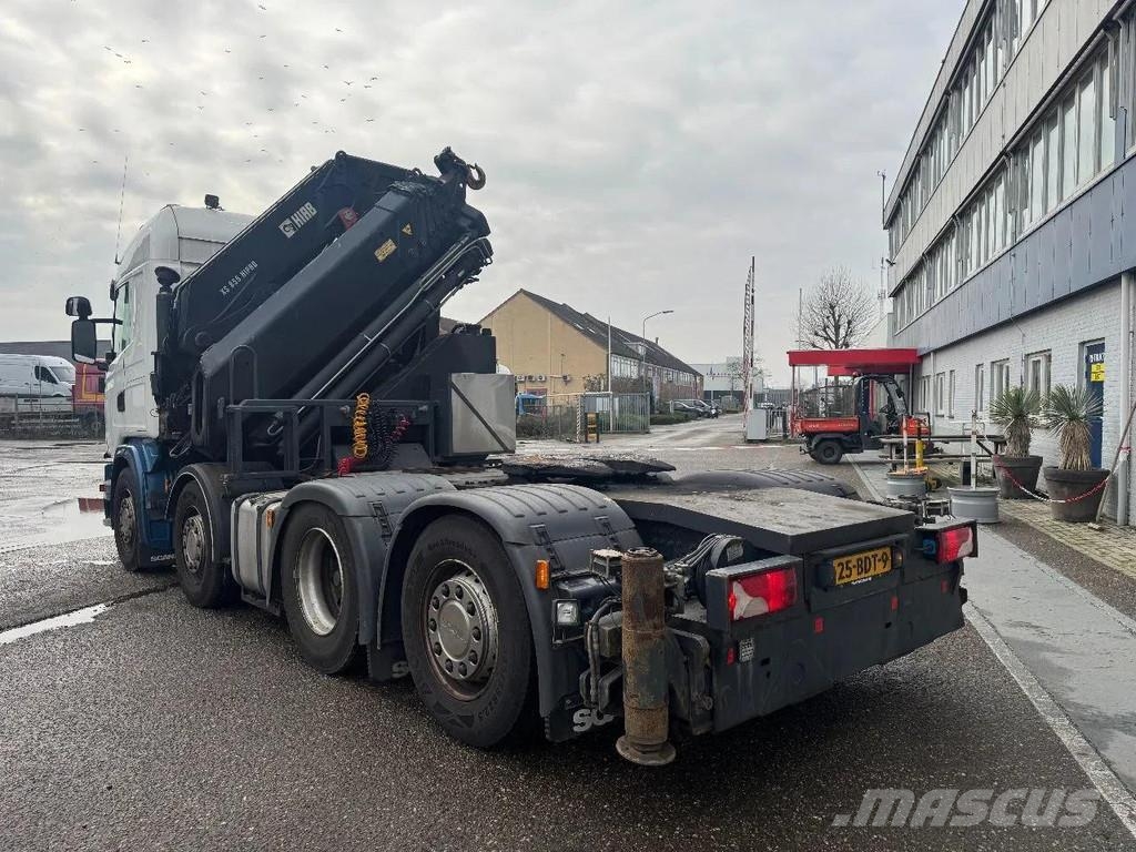Scania G450 8X2 EURO 6 HIAB 855-6 + REMOTE CONTROL MANUAL رافعات صالحة لكل أنواع الطرق