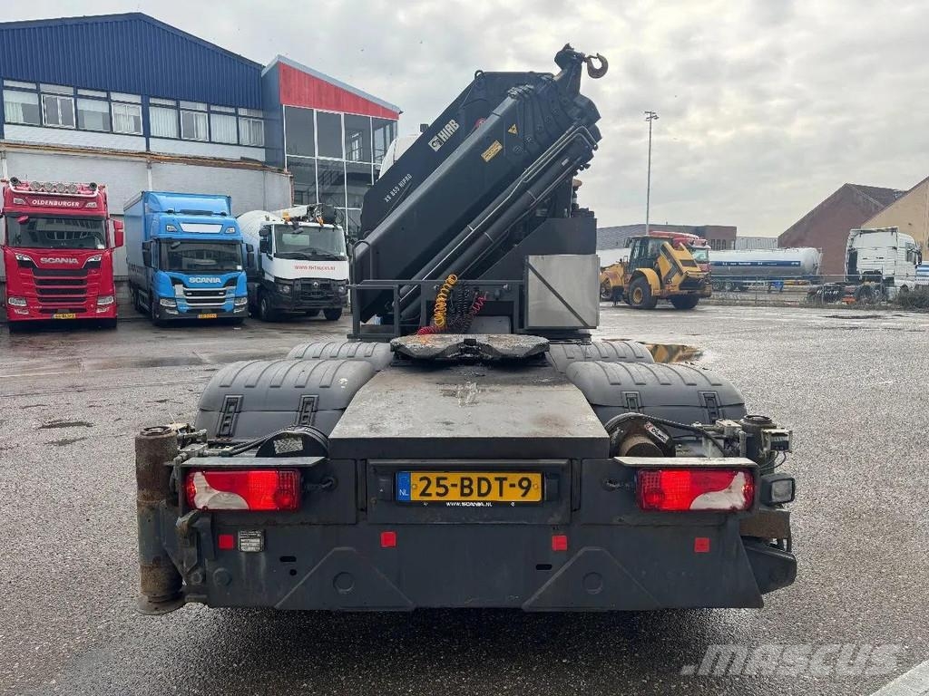 Scania G450 8X2 EURO 6 HIAB 855-6 + REMOTE CONTROL MANUAL رافعات صالحة لكل أنواع الطرق