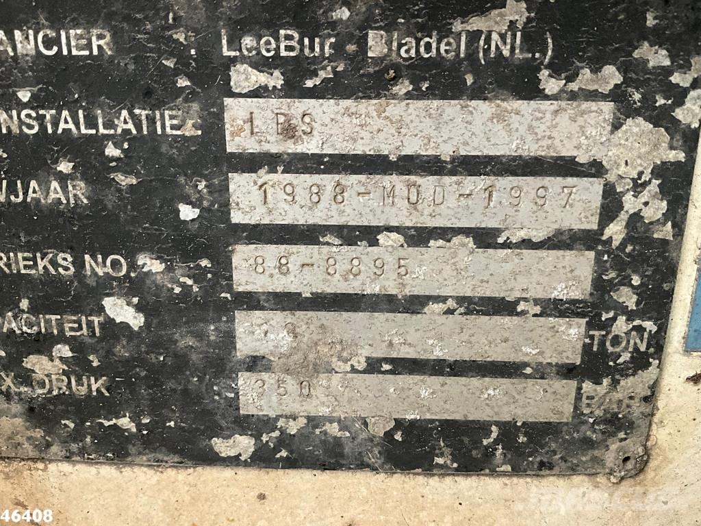 DAF ATI 1900 Manual Full steel suspension Just 153.643 工程吊钩车