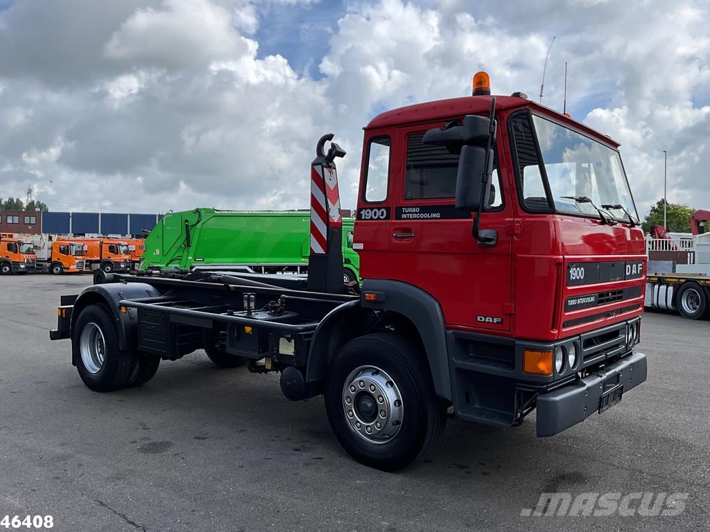 DAF ATI 1900 Manual Full steel suspension Just 153.643 工程吊钩车