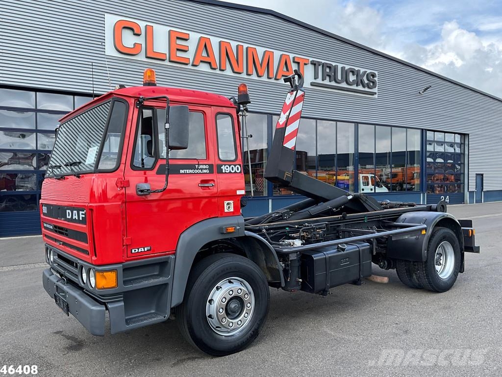 DAF ATI 1900 Manual Full steel suspension Just 153.643 工程吊钩车
