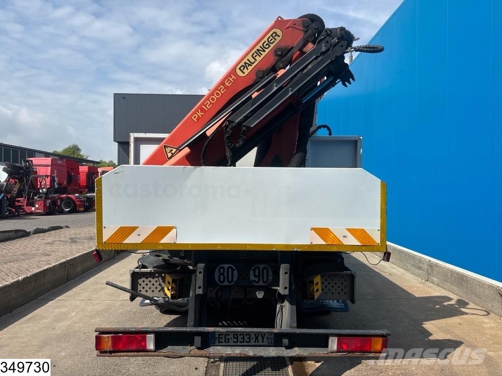 Iveco Stralis 310 EURO 6, Palfinger, Remote, Steel suspe Platte bakwagens