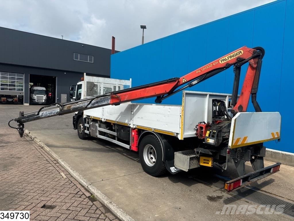 Iveco Stralis 310 EURO 6, Palfinger, Remote, Steel suspe Platte bakwagens