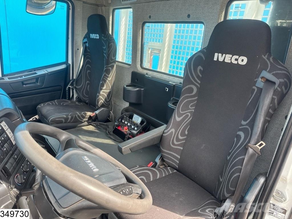 Iveco Stralis 310 EURO 6, Palfinger, Remote, Steel suspe Platte bakwagens