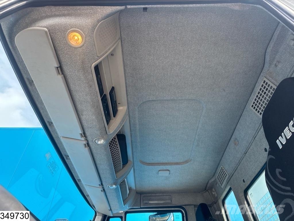 Iveco Stralis 310 EURO 6, Palfinger, Remote, Steel suspe Platte bakwagens