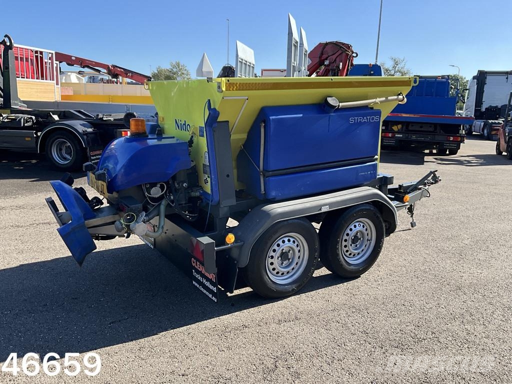 Esve 2-assige aanhangwagen met Nido 1,1 m³ zoustrooier その他トレーラー