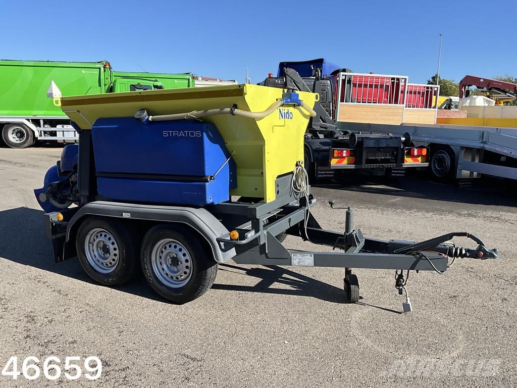 Esve 2-assige aanhangwagen met Nido 1,1 m³ zoustrooier その他トレーラー