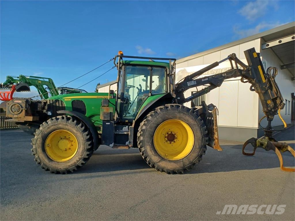 John Deere 6930 Forstschlepper 林業トラクター