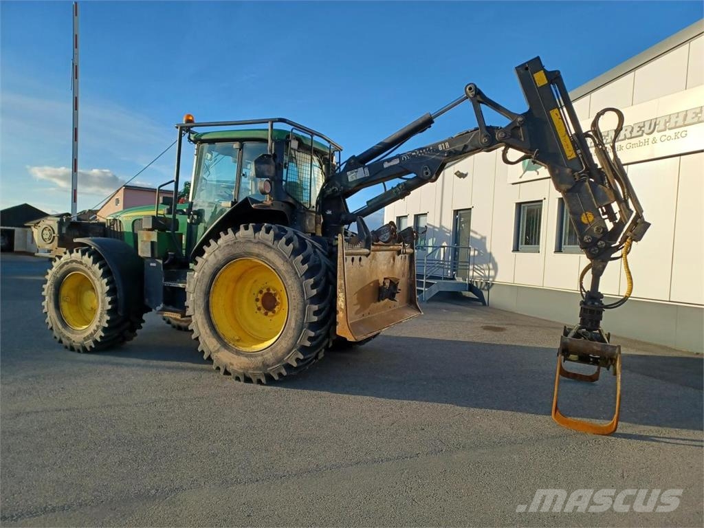 John Deere 6930 Forstschlepper 林業トラクター