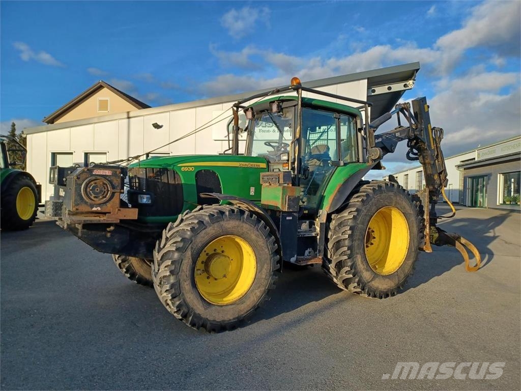 John Deere 6930 Forstschlepper 林業トラクター