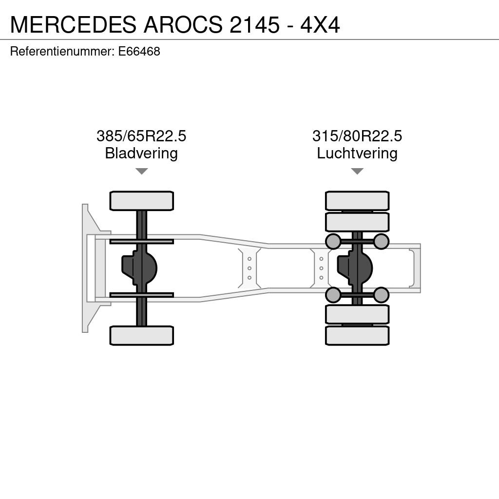 Mercedes-Benz AROCS 2145 - 4X4 Traktorske jedinice