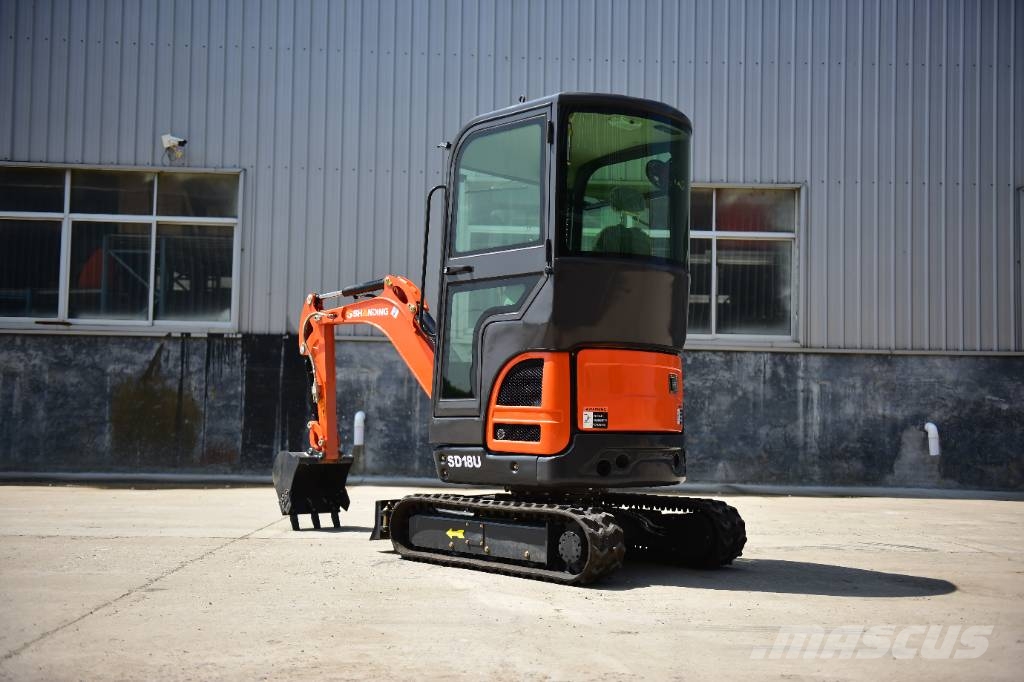 Shanding SD18U  Powerful Engine factory Crawler excavators