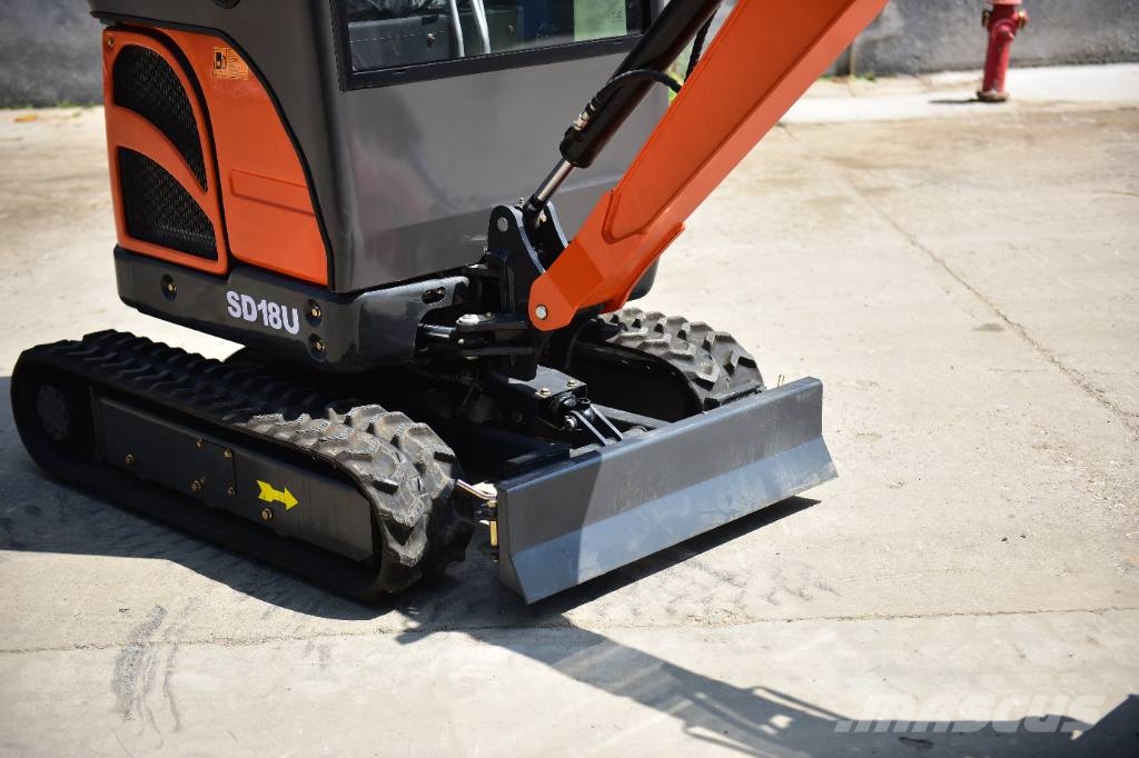 Shanding SD18U  Powerful Engine factory Crawler excavators