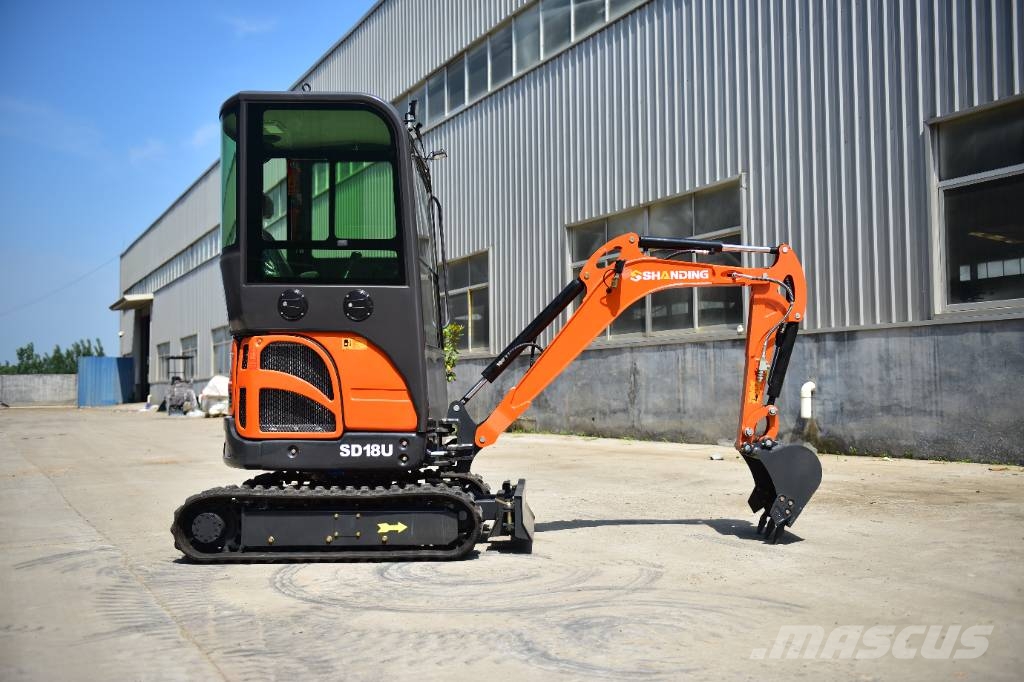 Shanding SD18U  Powerful Engine factory Crawler excavators