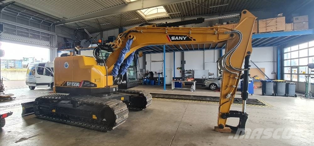 Sany SY 155 U ca. 16to Kurzheck, Schild, VA optional Escavadeiras de esteiras