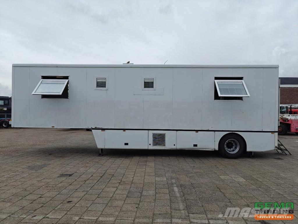 Renders ROC 12.10 NA single-axle office trailer / mobile h Altri semirimorchi