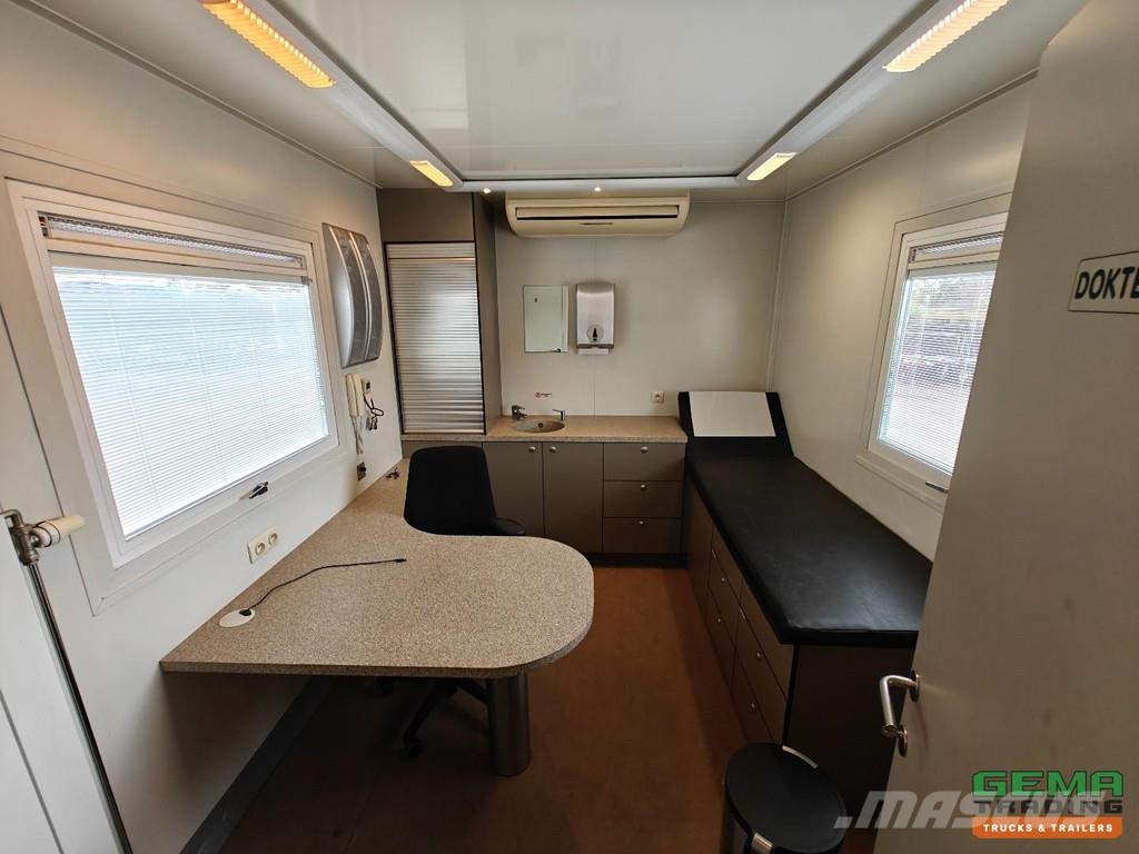 Renders ROC 12.10 NA single-axle office trailer / mobile h その他セミトレーラー