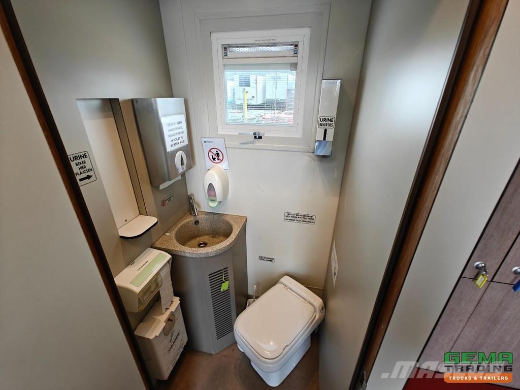 Renders ROC 12.10 NA single-axle office trailer / mobile h Altri semirimorchi