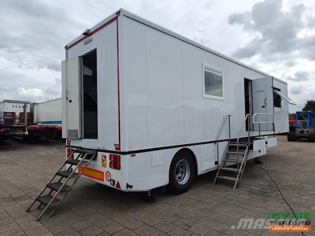Renders ROC 12.10 NA single-axle office trailer / mobile h Altri semirimorchi