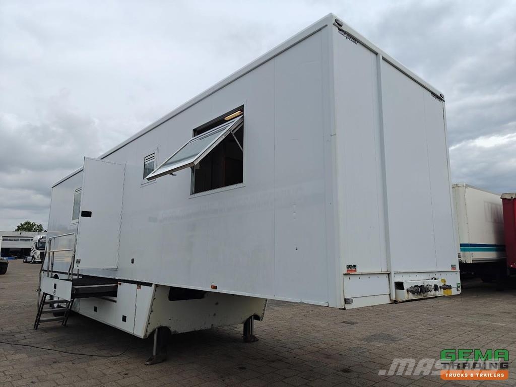 Renders ROC 12.10 NA single-axle office trailer / mobile h Altri semirimorchi